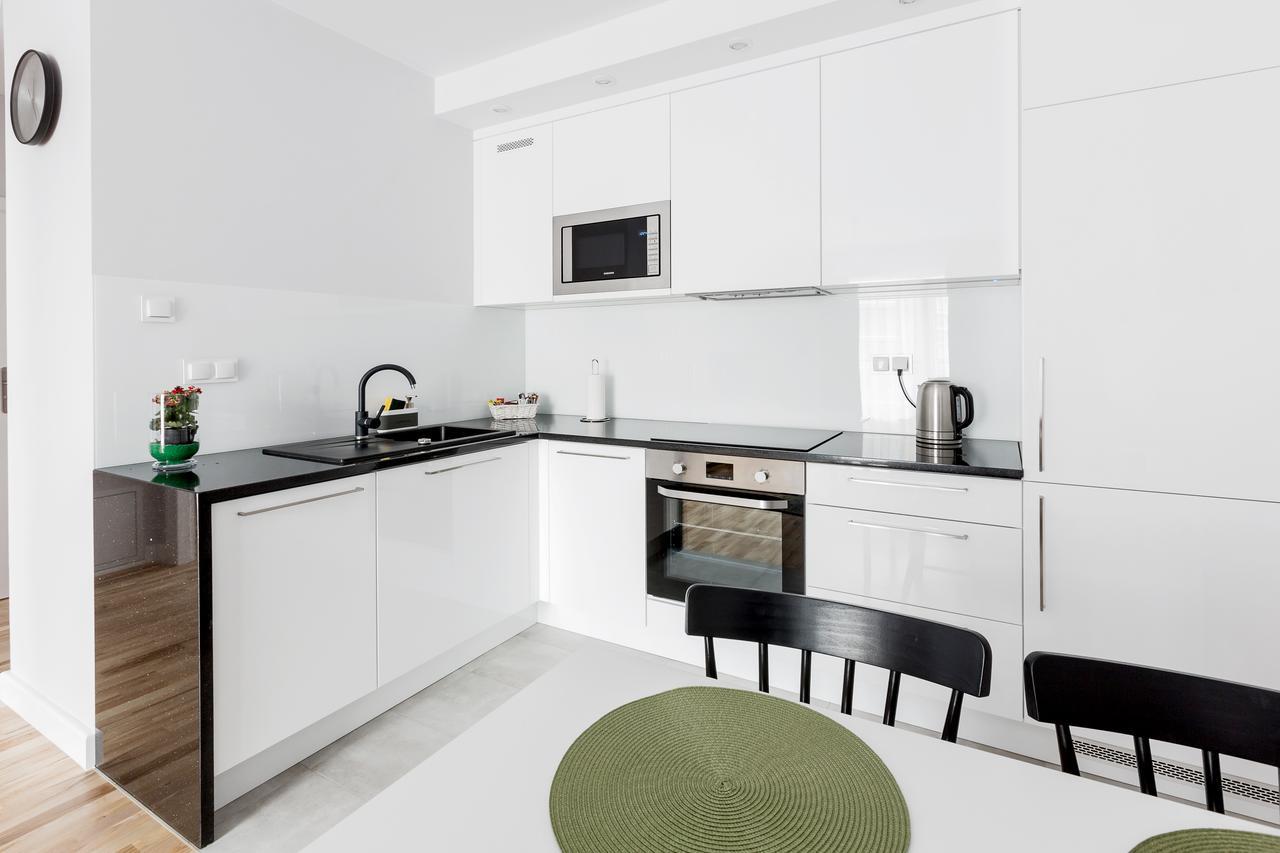 Millennium Manufaktura Blue Apartment Warsawa Bagian luar foto